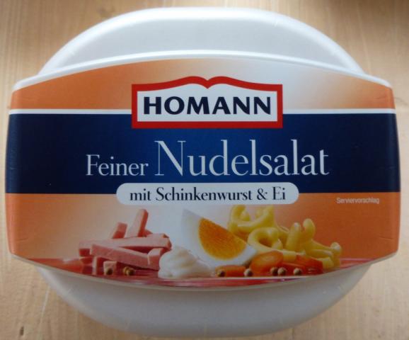 Feiner Nudelsalat, mit Schinkenwurst und Ei | Hochgeladen von: Garellos