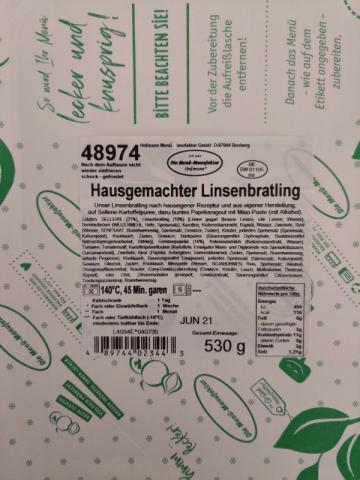 Hausgemachter Linsenbratling von Nico666 | Hochgeladen von: Nico666