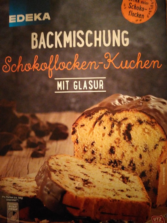 Edeka Backmischung Schokoflocken-Kuchen, mit Glasur von Grinse19 | Hochgeladen von: Grinse1979