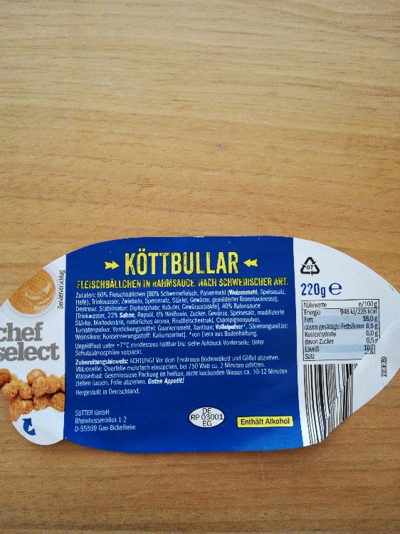 Köttbullar, Fleischbällchen in Rahmsauce nach schwedischer A von | Hochgeladen von: Uschbi200
