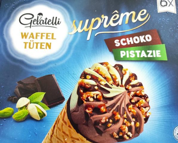 Waffeltüten suprme Schoko Pistazie von Stralsundmausi | Hochgeladen von: Stralsundmausi