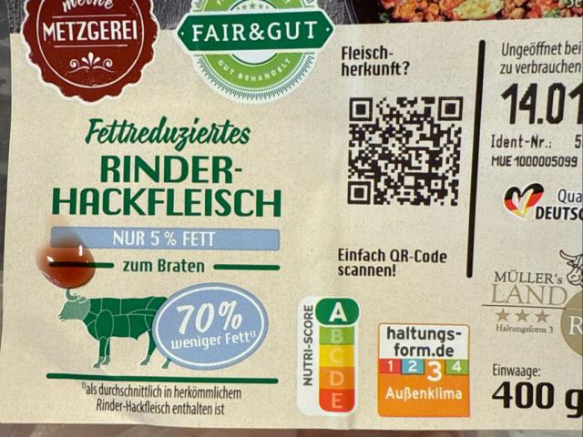 Rinderhackfleisch Fettreduziert, Nur 5% Fett von Lau212 | Hochgeladen von: Lau212