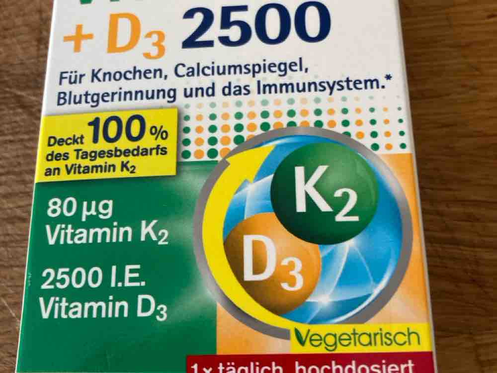 Vitamin K2 und D3 2500 von Haardbeach | Hochgeladen von: Haardbeach