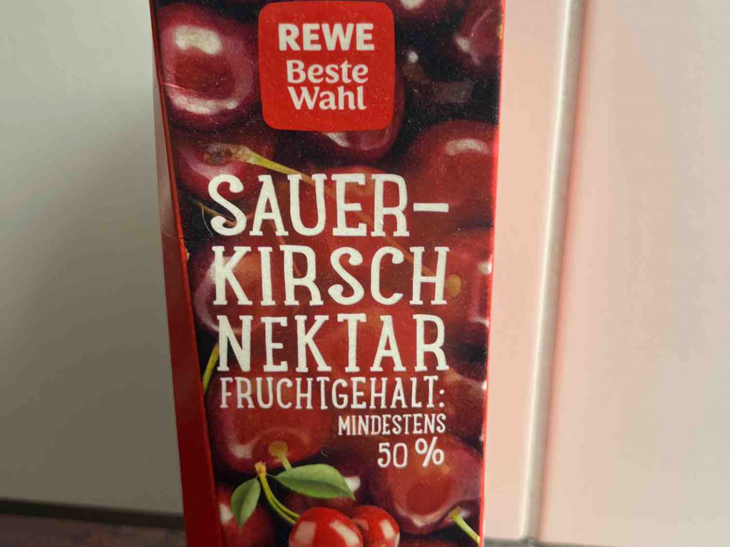 Sauerkirsch Nektar, Fruchtgehalt mind. 50% von LosWachos | Hochgeladen von: LosWachos