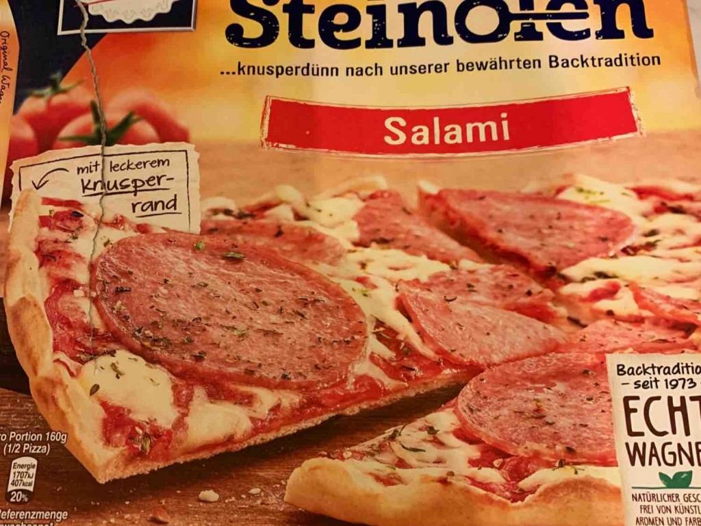 Steinofen Pizza Salami von Fettmann | Hochgeladen von: Fettmann