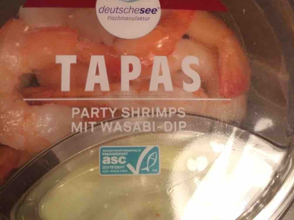 Tapas, Party  Shrimps mit Wasabi-Dip von yreichenbach883 | Hochgeladen von: yreichenbach883