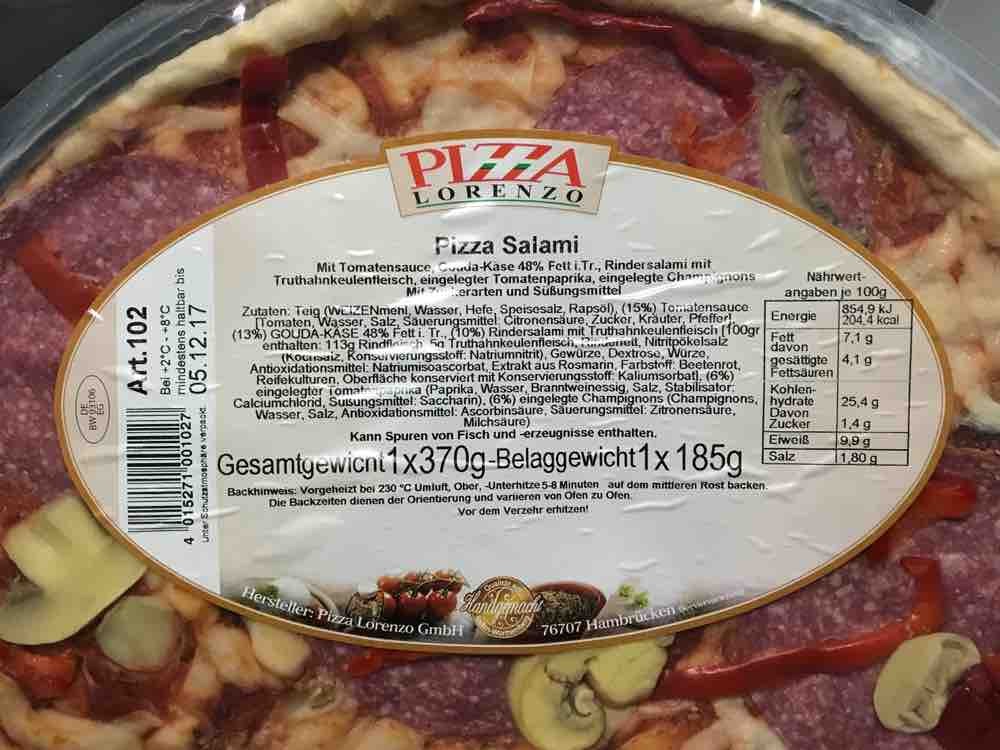 Pizza, Salami von chrizee | Hochgeladen von: chrizee