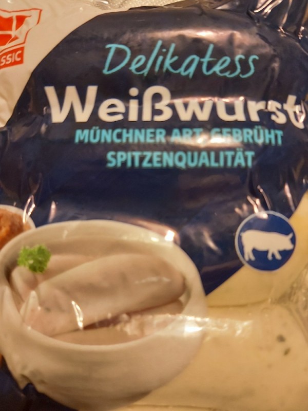 Delikatess Münchner Weißwurst Spitzenqualität mit frischer Peter | Hochgeladen von: heiwo