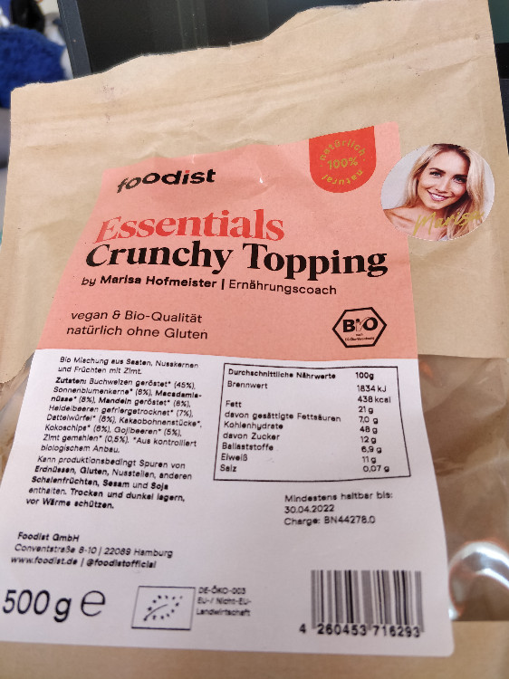 Essentials Crunchy Topping, by Marisa Hofmeister von evelinaalek | Hochgeladen von: evelinaaleksand986