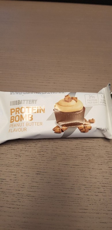 Battery protein Bomb, Peanut Butter Flavour von pacoz | Hochgeladen von: pacoz