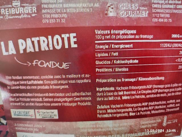 La Patriote, Fondue von Val66 | Hochgeladen von: Val66