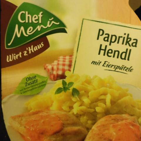 Paprikahendl mit Eierspätzle, Paprikahuhn | Hochgeladen von: FXH