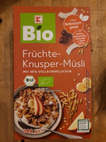 Früchte-Knusper-Müsli, Mit 48% Vollkornflocken von DraufKlarkula | Hochgeladen von: DraufKlarkula