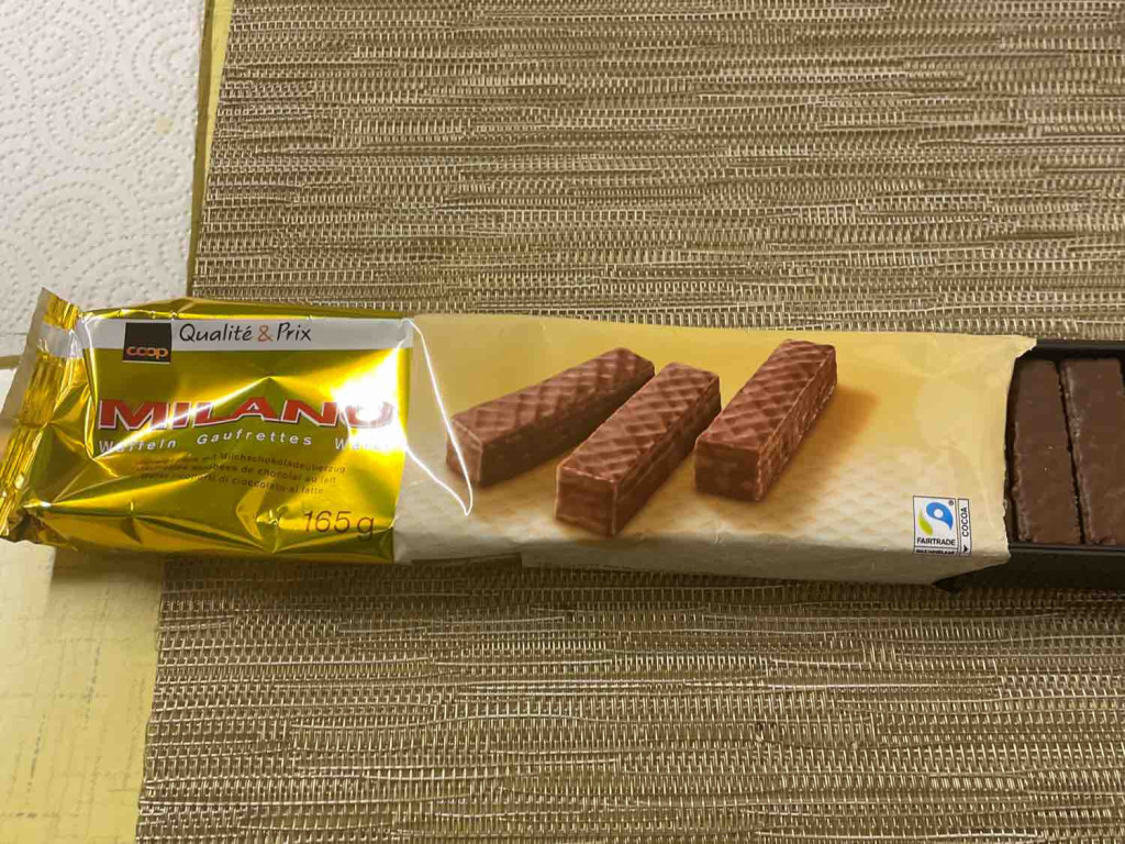 Milano Waffeln, Waffelgebäck mit Milchschokoladeüberzu | Hochgeladen von: harvev
