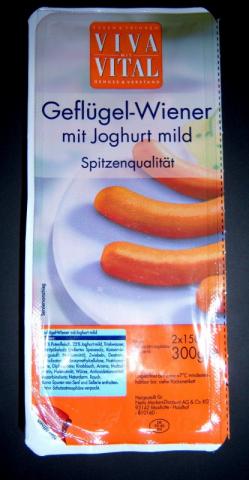Geflügel-Wiener, mit Joghurt mild 5% Fett | Hochgeladen von: Himbeerkuchen