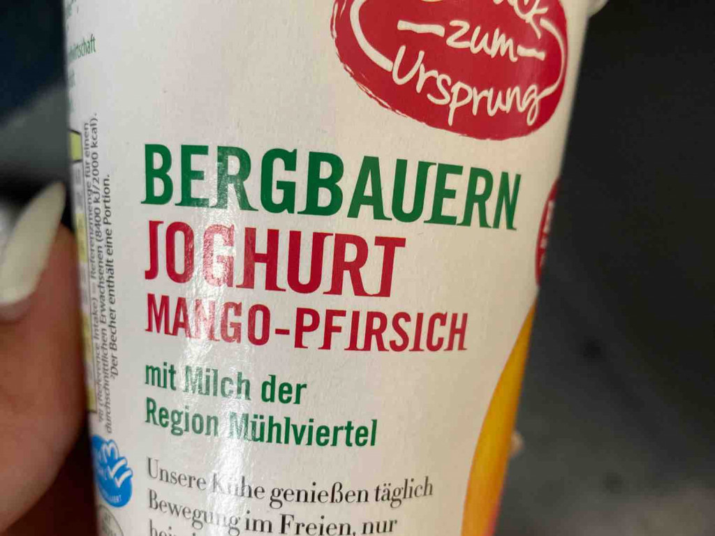 Bergbauern Joghurt, Mango-Pfirsich von Denise2909 | Hochgeladen von: Denise2909