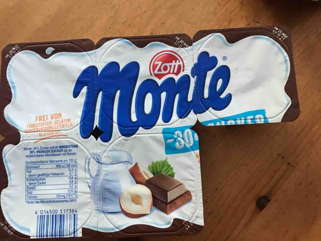 Monte, -30% Zucker von hoppla17984 | Hochgeladen von: hoppla17984
