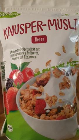 Knusper-Müsli, Beere von hele | Hochgeladen von: hele