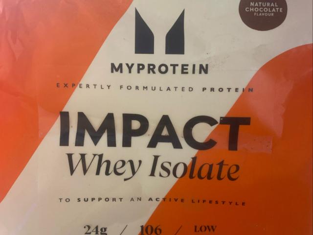 Impact Whey Isolate, Natürliche Schokolade von timopagler | Hochgeladen von: timopagler