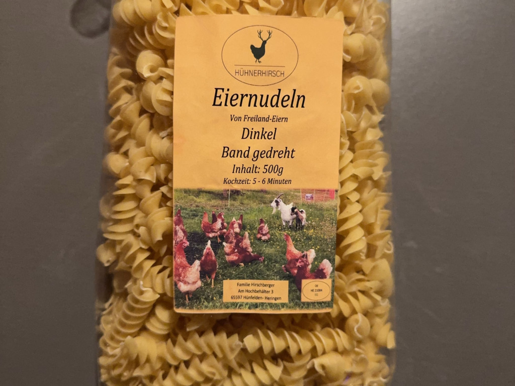 Eiernudeln (Dinkel, Band gedreht) von SmallMonster | Hochgeladen von: SmallMonster