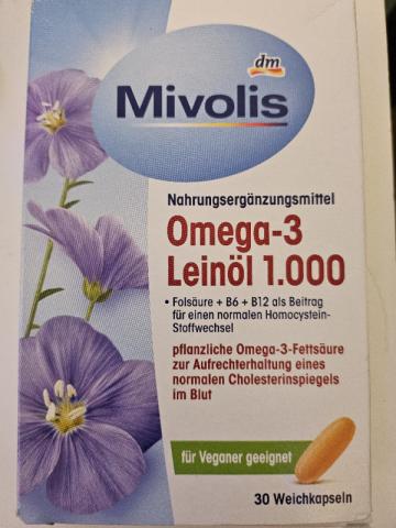 Omega-3 Leinöl 1.000, Folsäure + B6 + B12 by InesVeronika | Hochgeladen von: InesVeronika