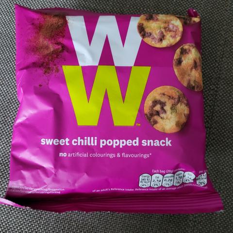 ww Chips sweet chilli popped snack von Bella72 | Hochgeladen von: Bella72