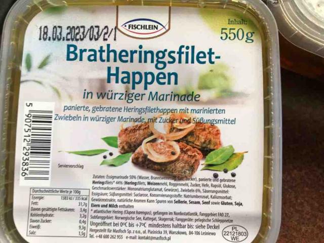 Bratheringsfilet-Happen, in würziger Marinade von Ulli5 | Hochgeladen von: Ulli5