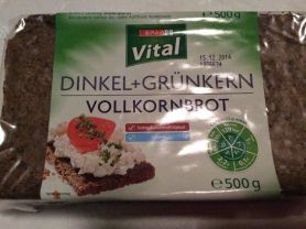 Spar Vital Dinkel + Grünkern Vollkornbrot | Hochgeladen von: Raith