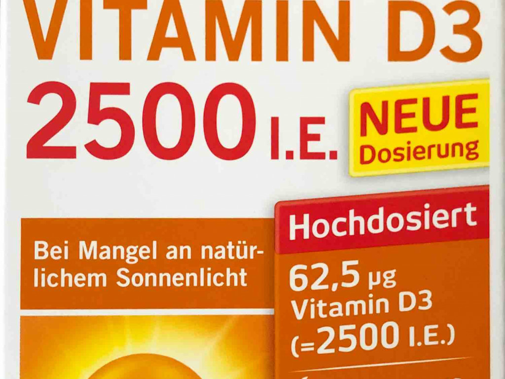 Vitamin D3, 2500 I.E. by angel28 | Hochgeladen von: angel28