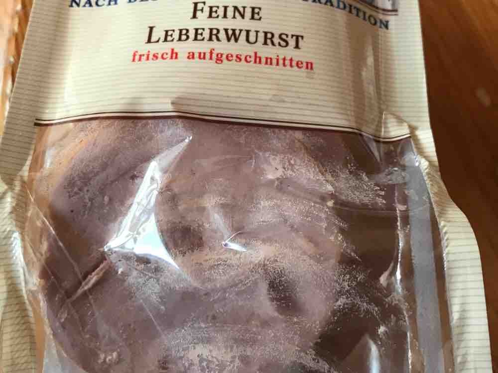 feine Leberwurst frisch aufgeschnitten von HeinzK | Hochgeladen von: HeinzK