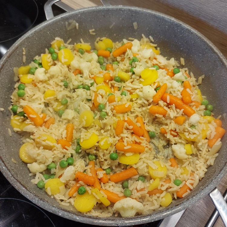 Reis-Gemüse-Pfanne von norbertrunge624 | Hochgeladen von: norbertrunge624