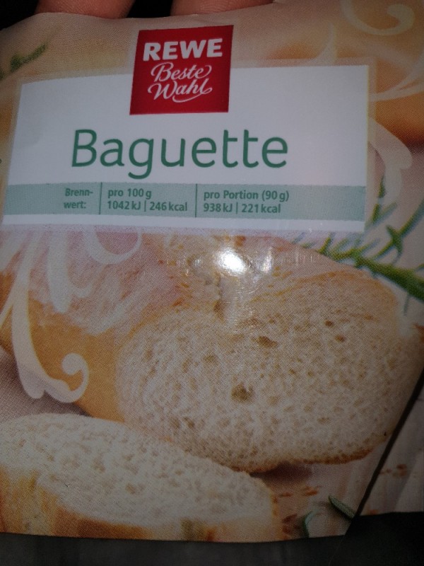 Baguette - 2 Stück zum Fertigbacken von thursen95 | Hochgeladen von: thursen95