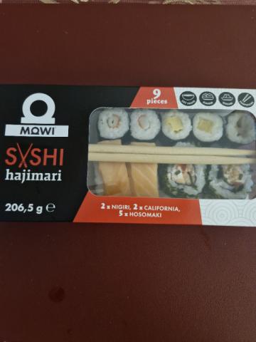 Sushi, 2 Nigiri, 2 California,5 Hosomaki von Dreiradlerin Ingnes | Hochgeladen von: Dreiradlerin Ingnes