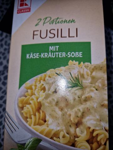 Fusilli, mit Käse-Kräuter-Soße von Skade | Hochgeladen von: Skade