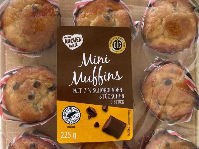 Mini Muffins, mit 7% Schokostückchen von alleswarschonvergeben | Hochgeladen von: alleswarschonvergeben