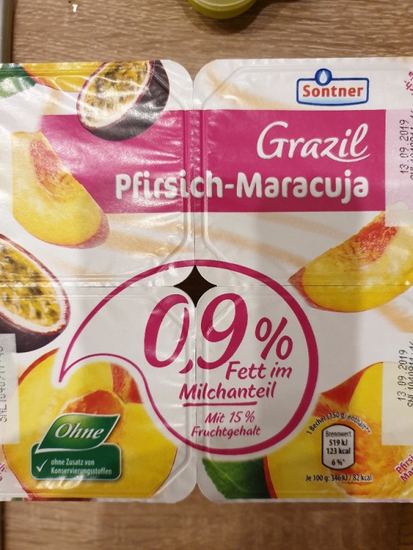 Grazil Joghurt 0,9 Fett Pfirsich-Maracuja von AniMen79 | Hochgeladen von: AniMen79