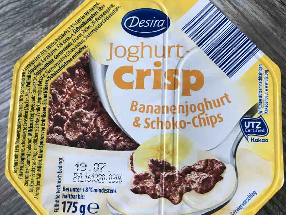 Joghurt crisp Bananenjoghurt & Schoko-Chips von LaHi | Hochgeladen von: LaHi