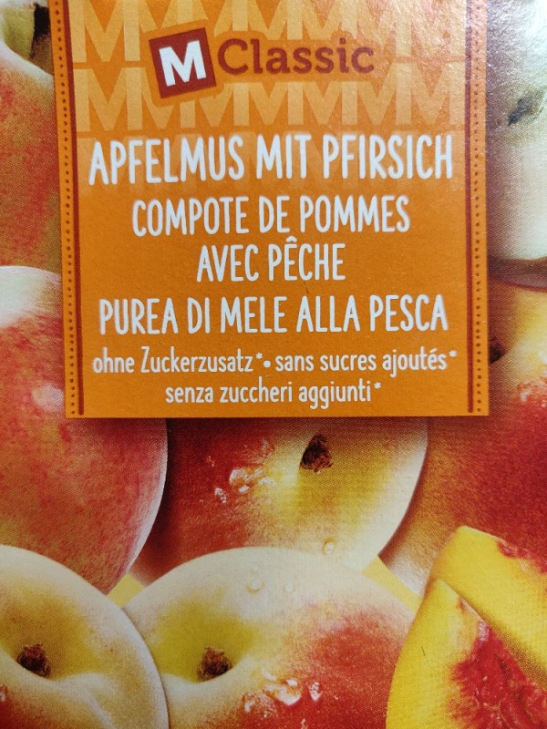 Apfelmus mit Pfirsich von jennymueller | Hochgeladen von: jennymueller