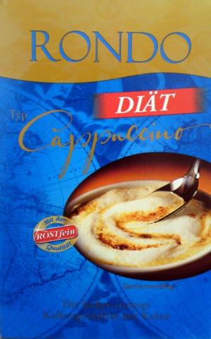 Rondo Diät Typ Cappuccino, Kaffee mit Kakao | Hochgeladen von: Shady