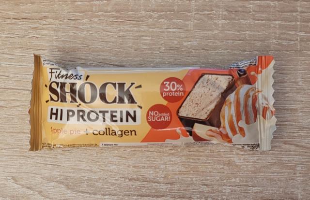 Shock Hi Protein Riegel Apple Pie + Collagen | Hochgeladen von: LittleMac1976