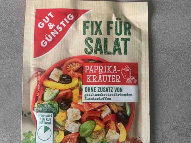 Fix für Salat Paprika-Kräuter von alexmenge613 | Hochgeladen von: alexmenge613