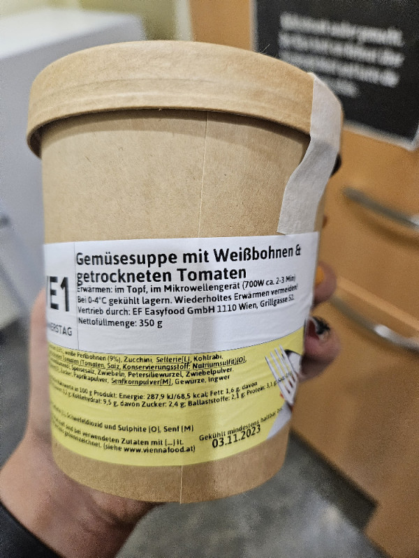 Gemüsesuppe mit Weißbohnen, getrocknete Tomaten von MadameZ | Hochgeladen von: MadameZ