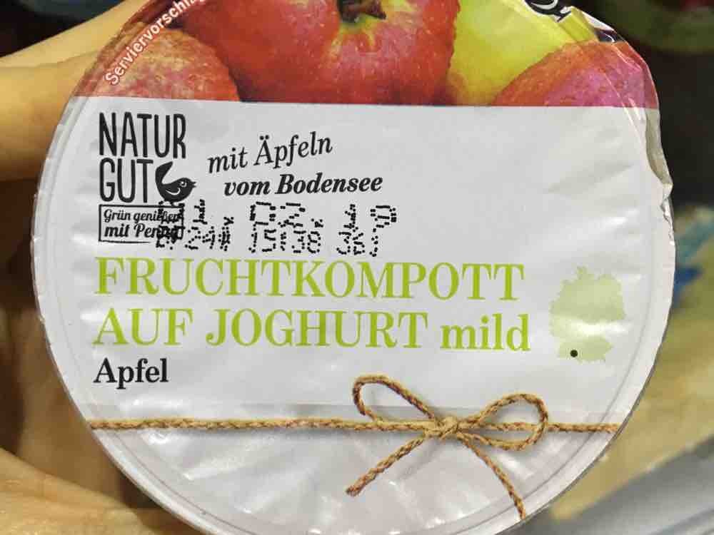 Fruchtkompott auf Joghurt mild Apfel von alexandra.habermeier | Hochgeladen von: alexandra.habermeier