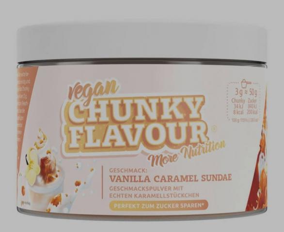 Chunky Flavour, Vanilla Caramel Sundae vegan von Tribi | Hochgeladen von: Tribi