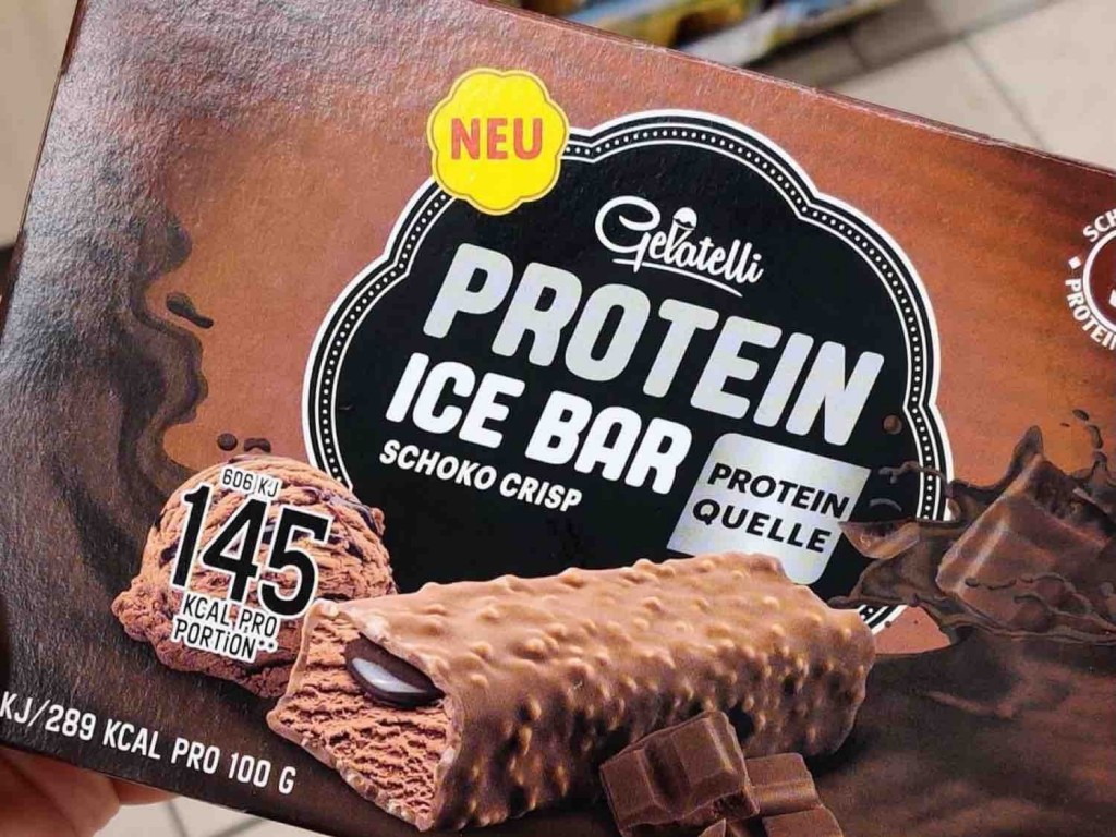 Gelatelli, Protein Ice Bar, Schoko Crisp Kalorien - Neue Produkte - Fddb