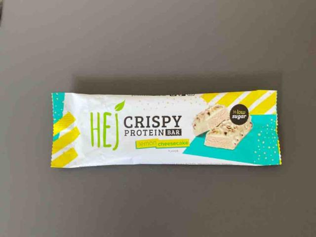 Hej Crispy Protein Bar, lemon cheesecake von Bibuschka | Hochgeladen von: Bibuschka