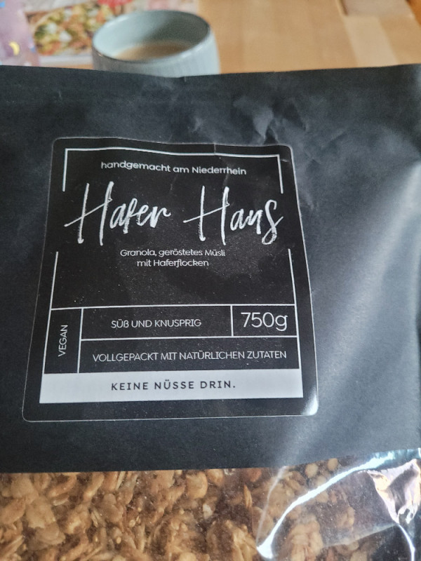 Granola  Hafer Hans von Andrea Steinhoff | Hochgeladen von: Andrea Steinhoff