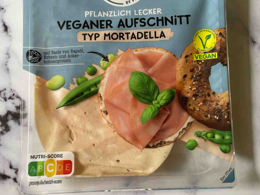 Veganer Aufschnitt, Typ Mortadella von chunkymaus | Hochgeladen von: chunkymaus