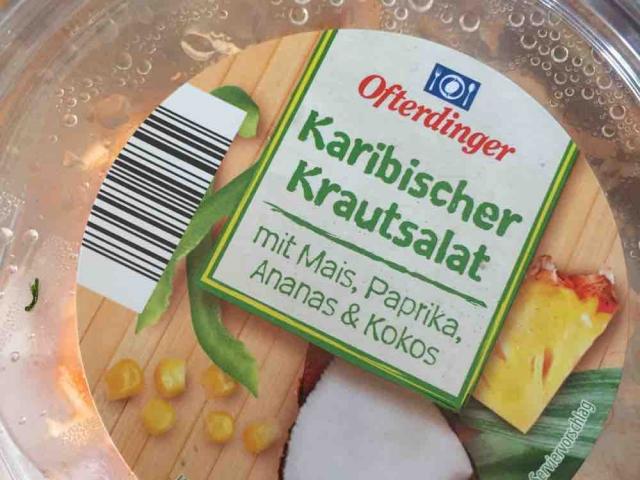 Karibischer Krautsalat, mit Mais, Paprika, Ananas und Kokos von  | Hochgeladen von: lisamarie2652