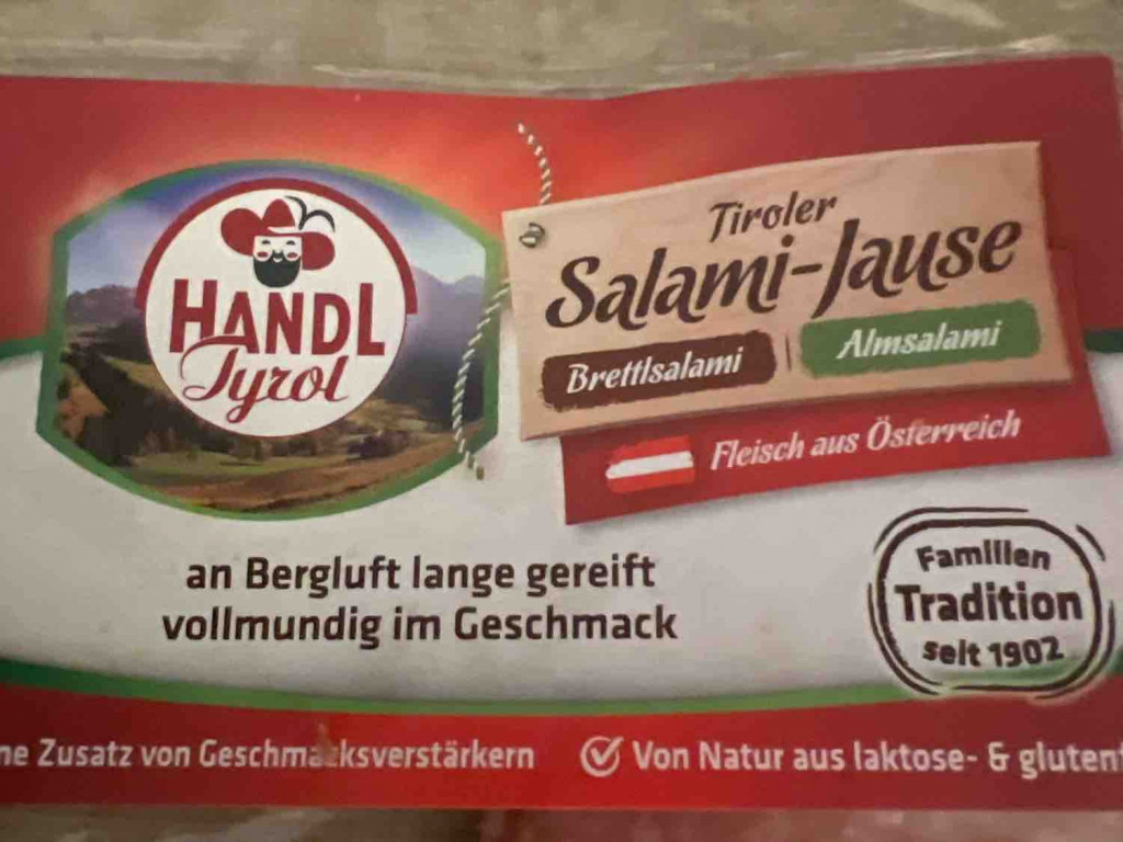 Tiroler Salami Jause, brettlsalami  almsalami von Tomatomix | Hochgeladen von: Tomatomix